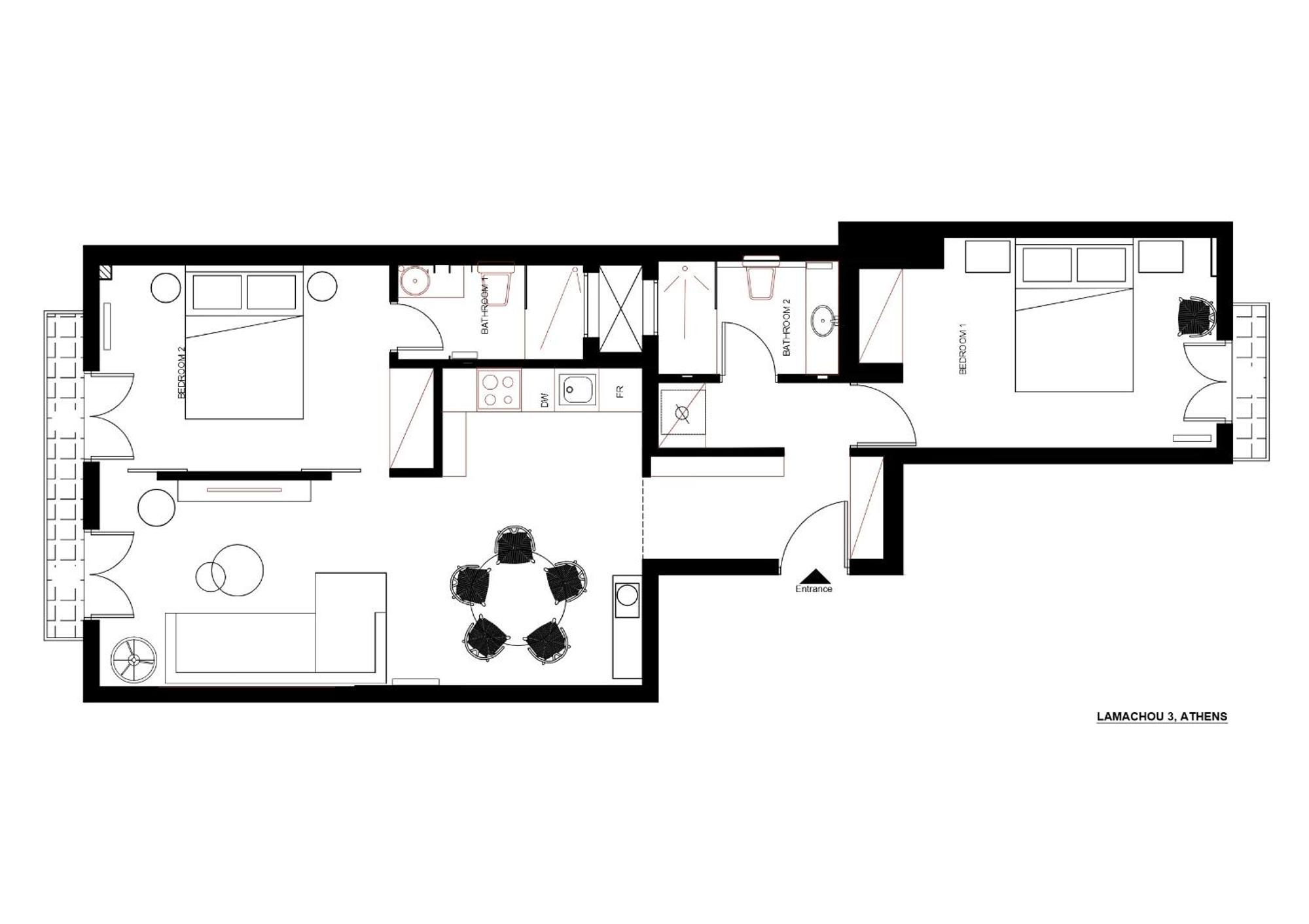 Unique 2 Bedrooms Apartment, Steps To Plaka And City Center Athen Exterior foto